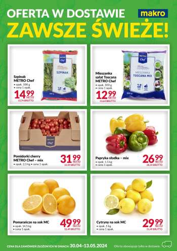 Gazetka Makro - 30.04.2024 - 13.05.2024.