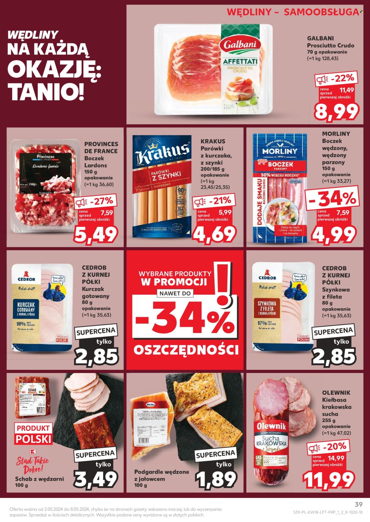 Gazetka Kaufland - 2.05.2024 - 8.05.2024. Strona 39