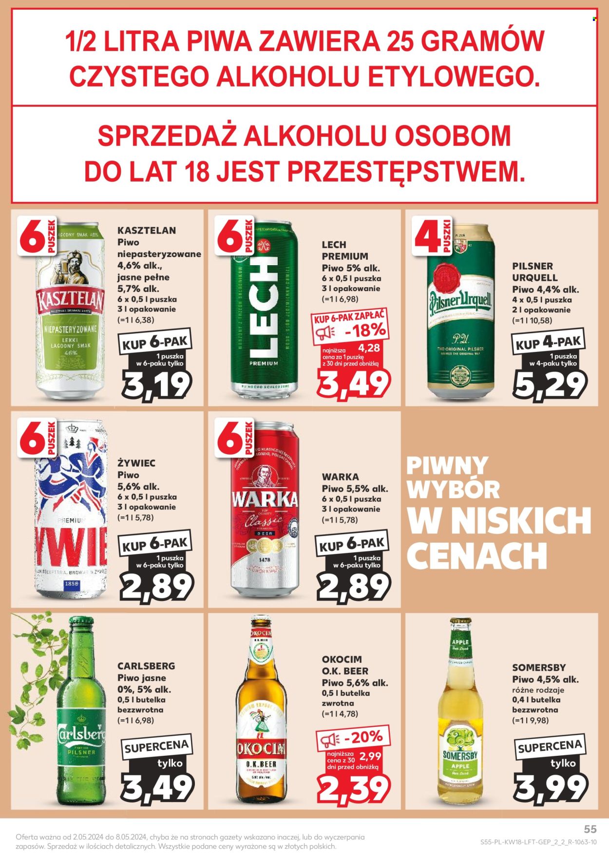 Gazetka Kaufland - 2.05.2024 - 8.05.2024. Strona 55