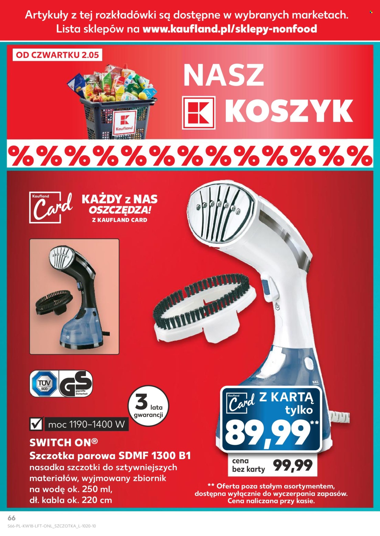 Gazetka Kaufland - 2.05.2024 - 8.05.2024. Strona 66