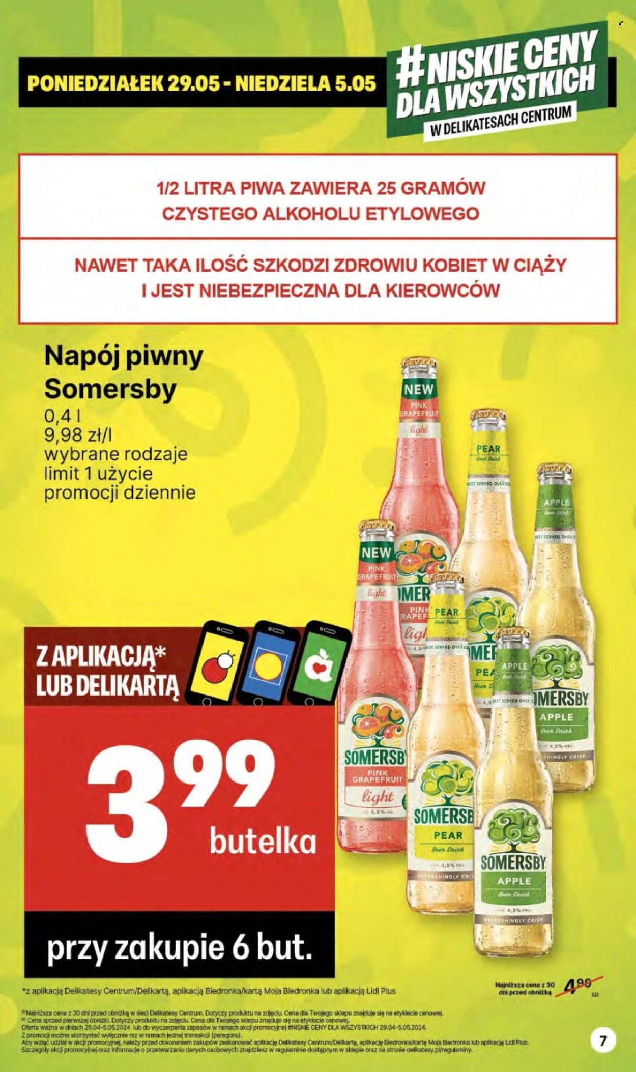 Gazetka Delikatesy Centrum - 2.05.2024 - 8.05.2024. Strona 7