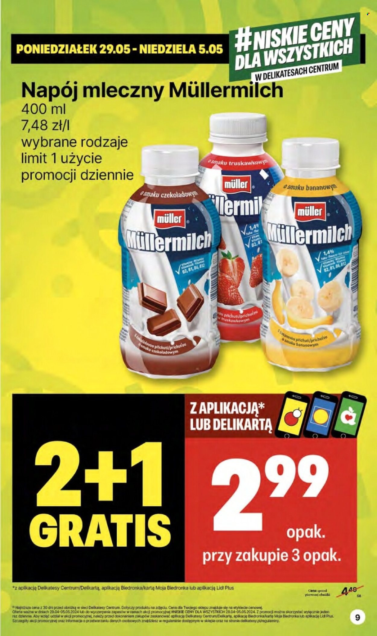 Gazetka Delikatesy Centrum - 2.05.2024 - 8.05.2024. Strona 9