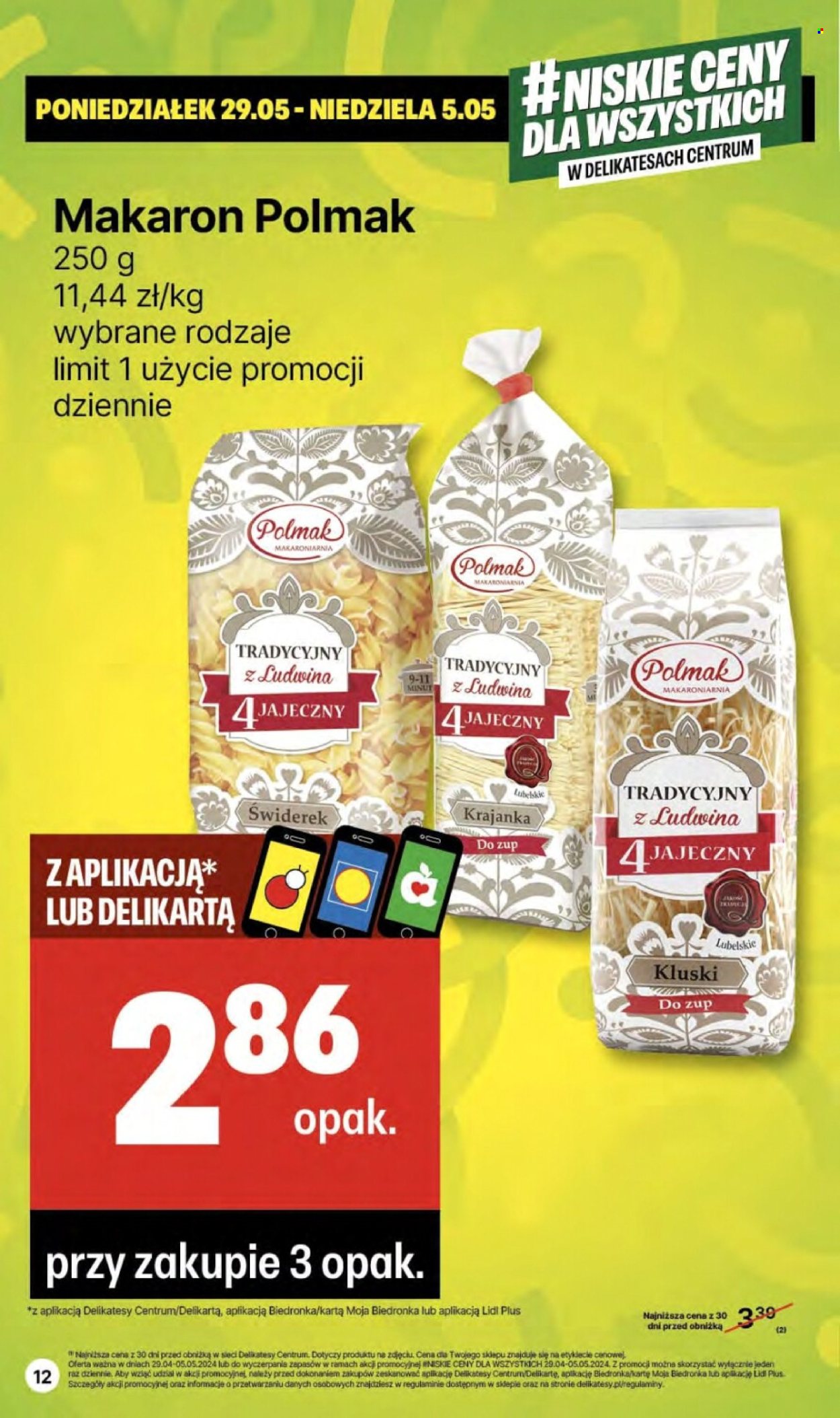 Gazetka Delikatesy Centrum - 2.05.2024 - 8.05.2024. Strona 12