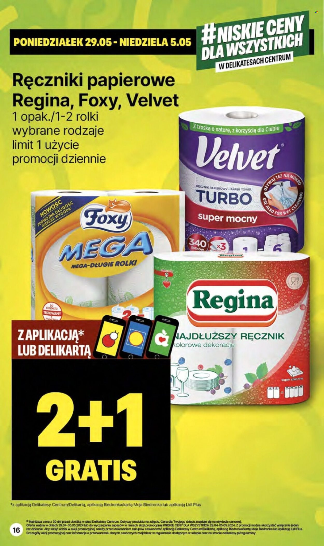 Gazetka Delikatesy Centrum - 2.05.2024 - 8.05.2024. Strona 16