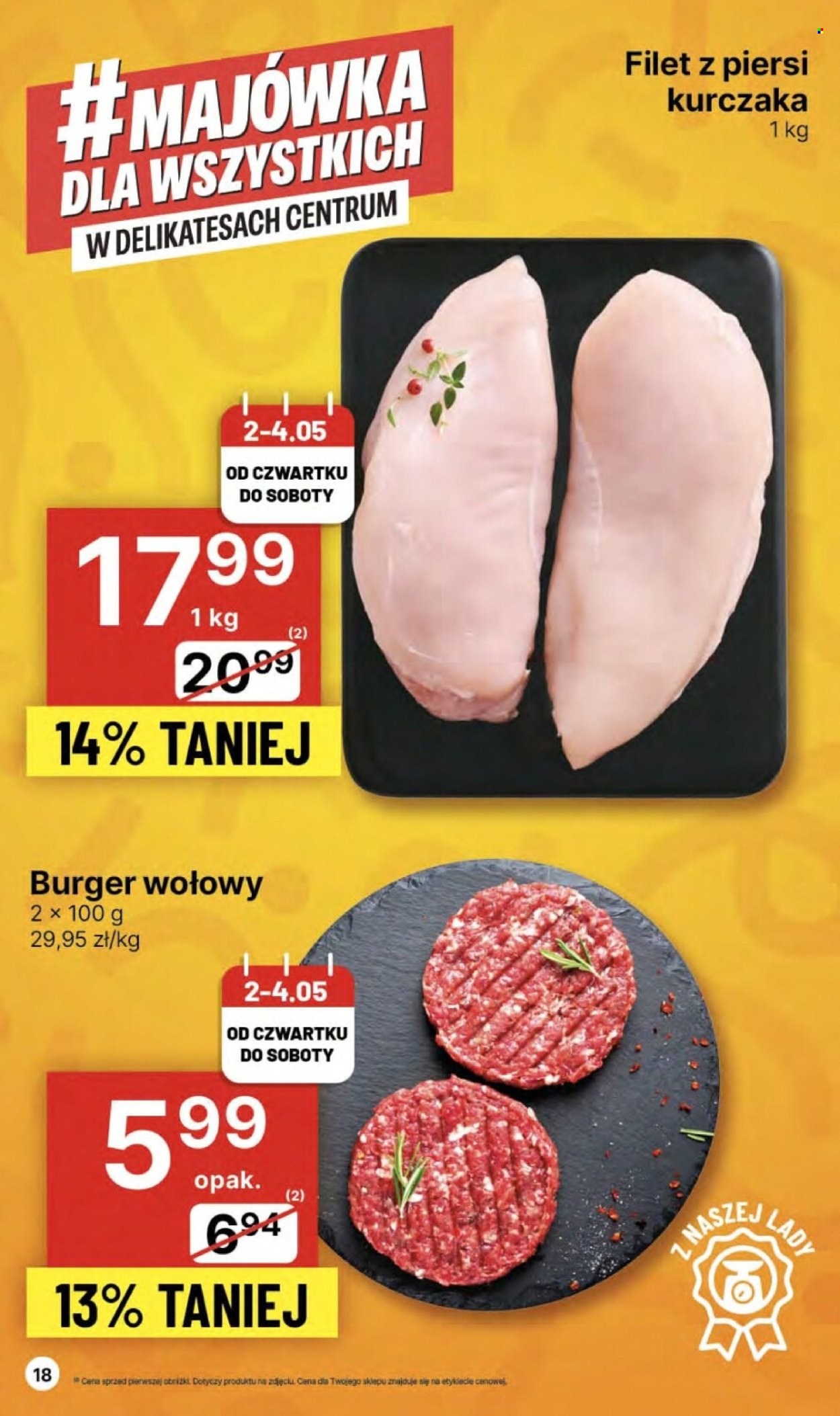 Gazetka Delikatesy Centrum - 2.05.2024 - 8.05.2024. Strona 18