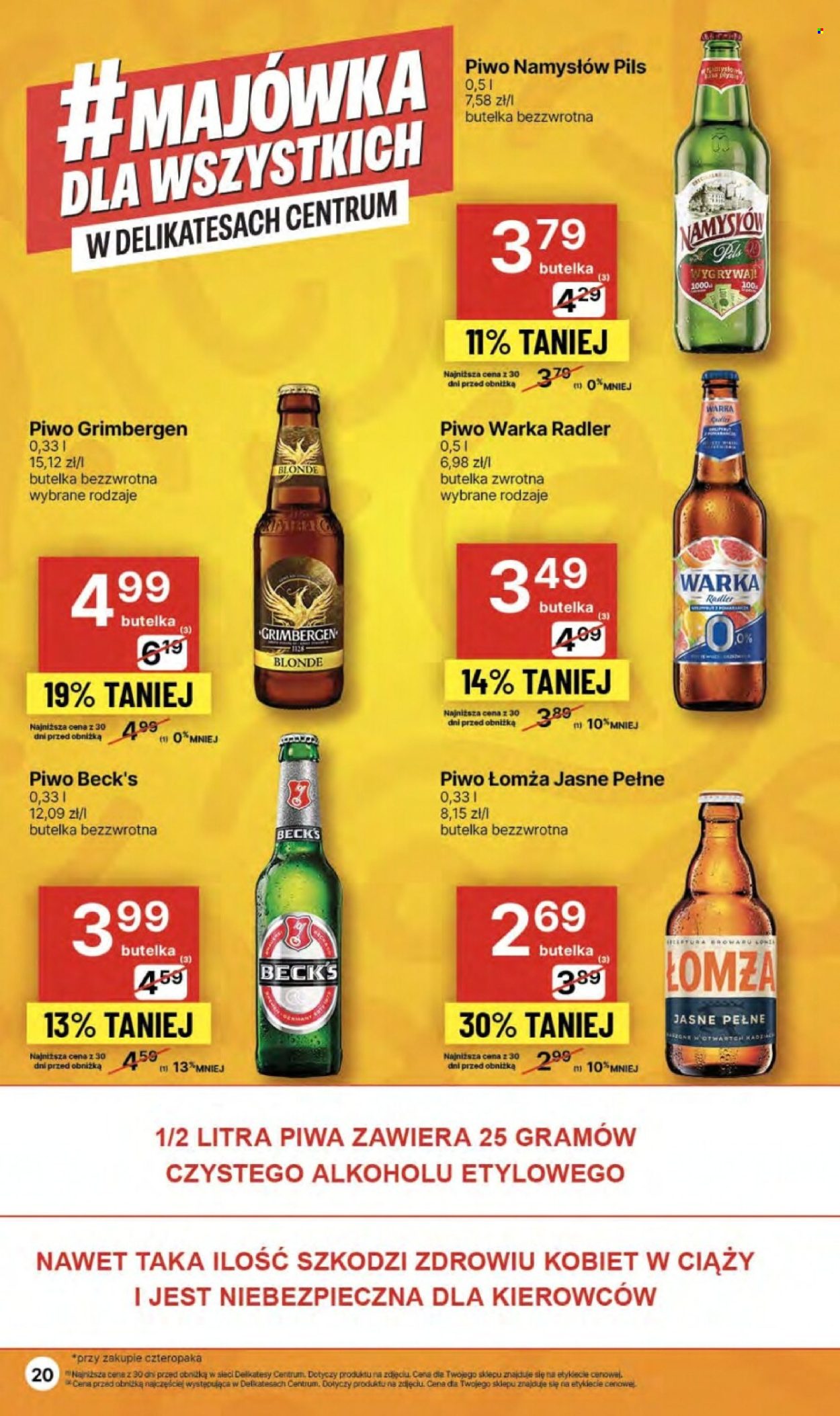 Gazetka Delikatesy Centrum - 2.05.2024 - 8.05.2024. Strona 20