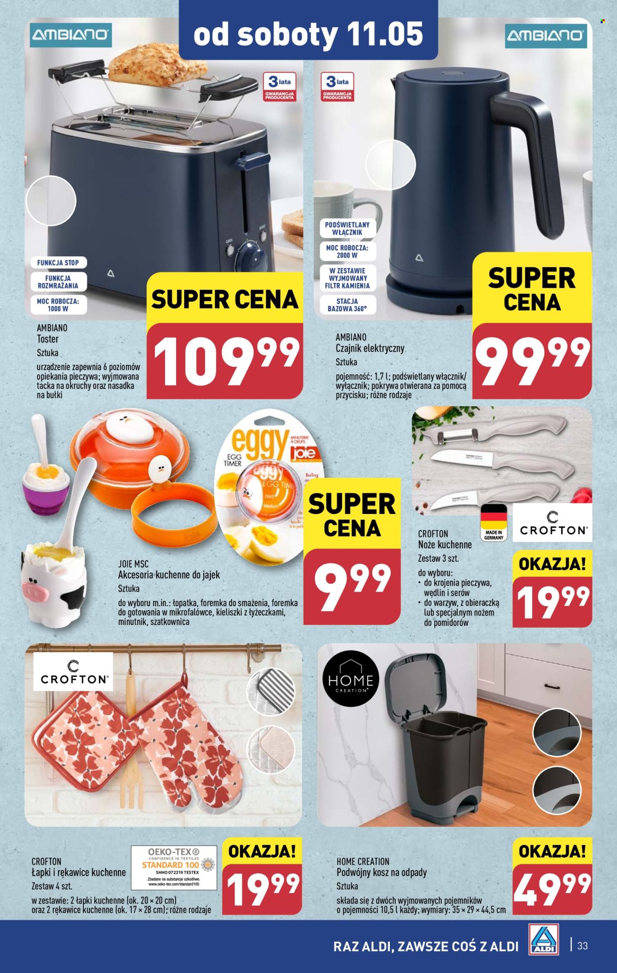 Gazetka ALDI - 6.05.2024 - 11.05.2024. Strona 33