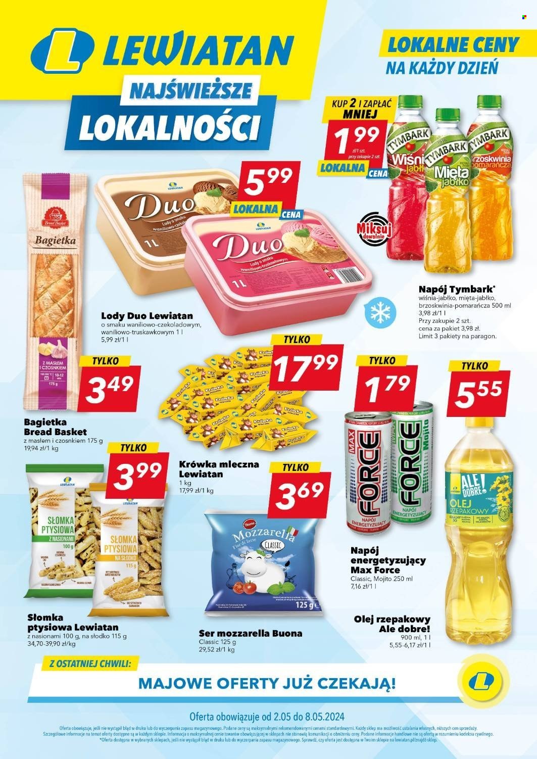 Gazetka Lewiatan - 2.05.2024 - 8.05.2024. Strona 1