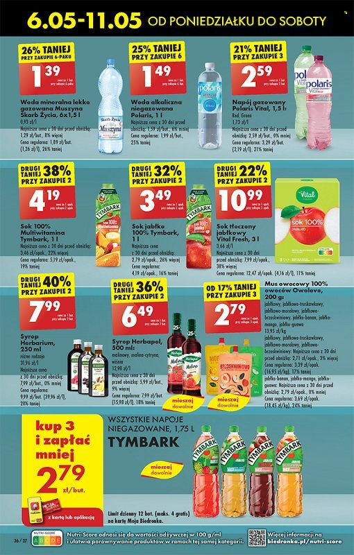 Gazetka Biedronka - 6.05.2024 - 11.05.2024. Strona 36