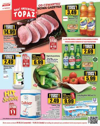 Gazetka Topaz - 9.05.2024 - 15.05.2024.