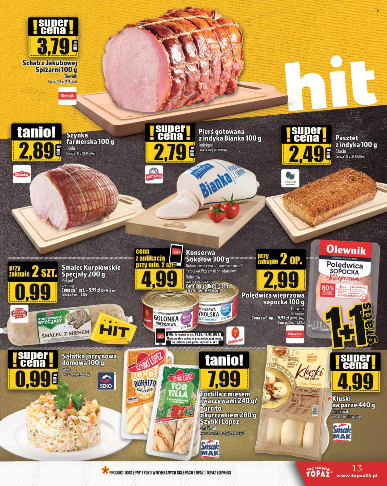 Gazetka Topaz - 9.05.2024 - 15.05.2024. Strona 13