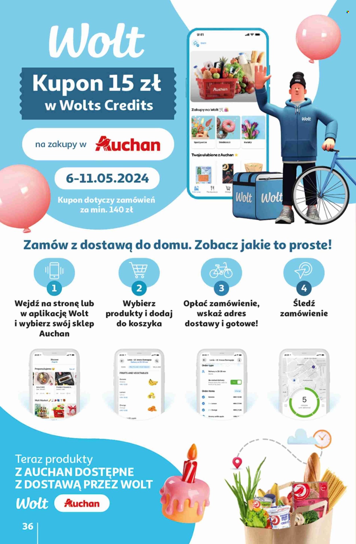 Gazetka Auchan - 9.05.2024 - 15.05.2024. Strona 36