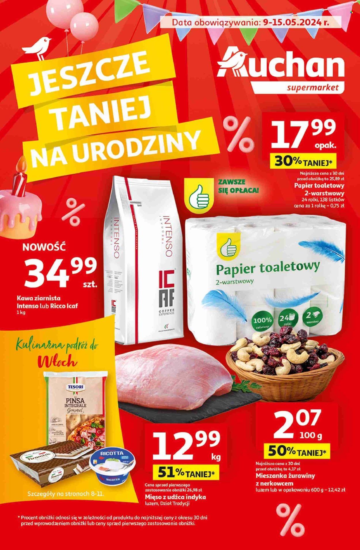 Gazetka Auchan - 9.05.2024 - 15.05.2024. Strona 1
