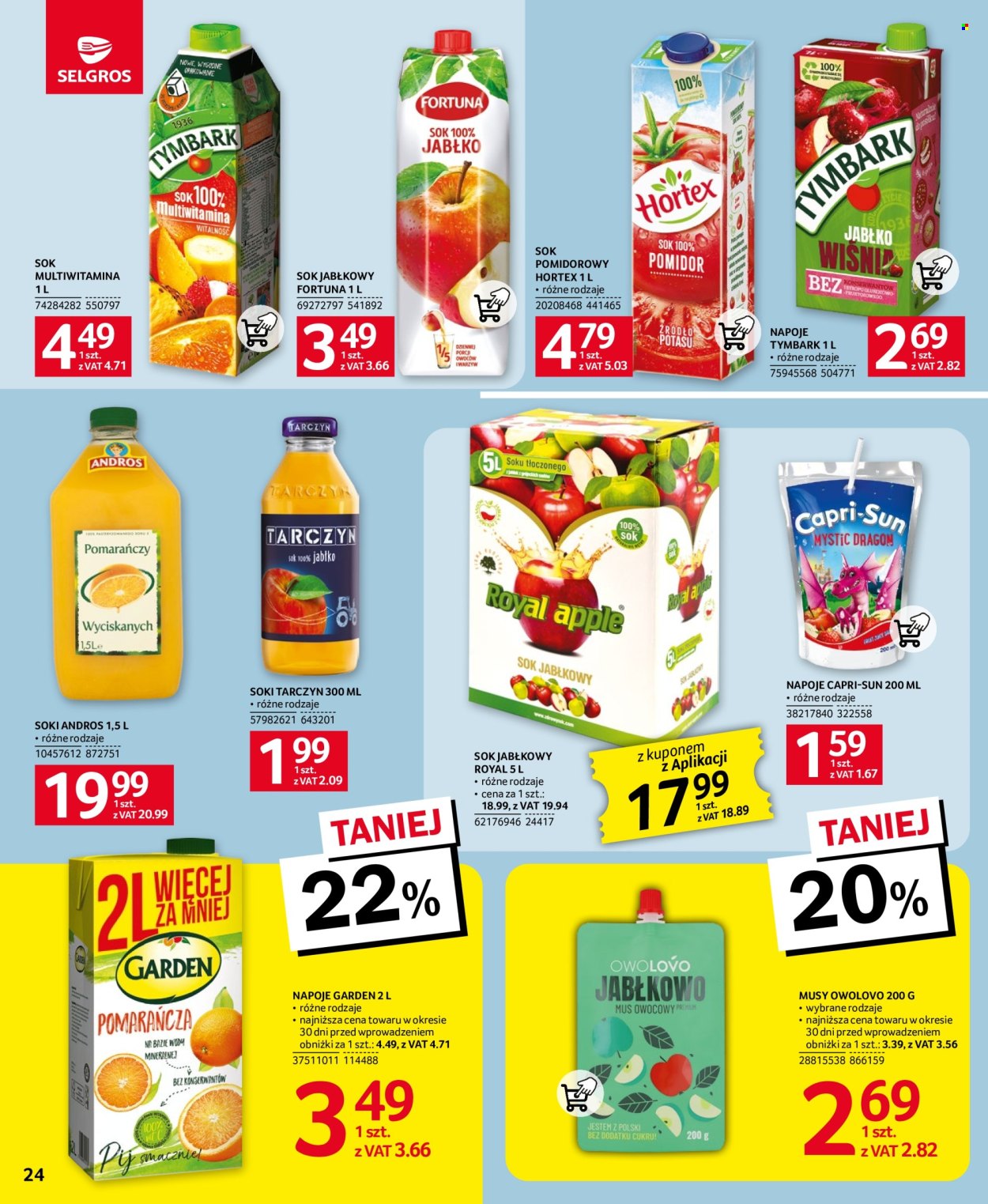 Gazetka Selgros - 9.05.2024 - 22.05.2024. Strona 24