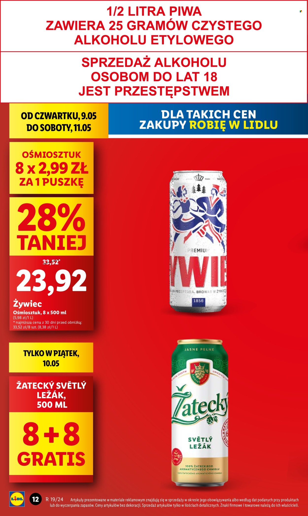 Gazetka Lidl - 9.05.2024 - 11.05.2024. Strona 12