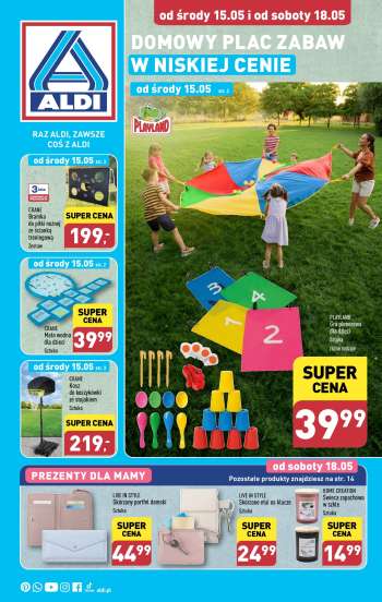 Gazetka ALDI - 15.05.2024 - 18.05.2024.