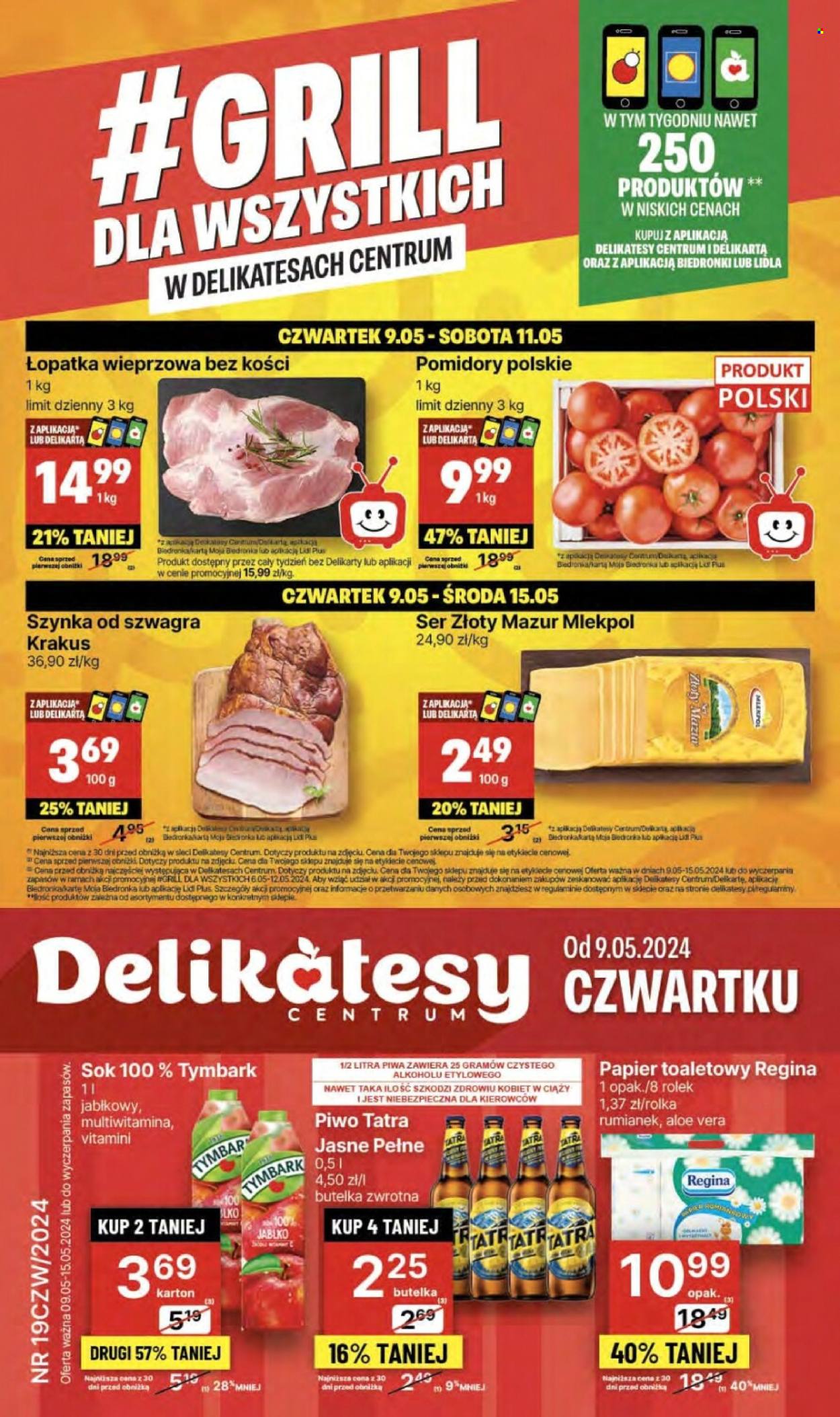 Gazetka Delikatesy Centrum - 9.05.2024 - 15.05.2024. Strona 1