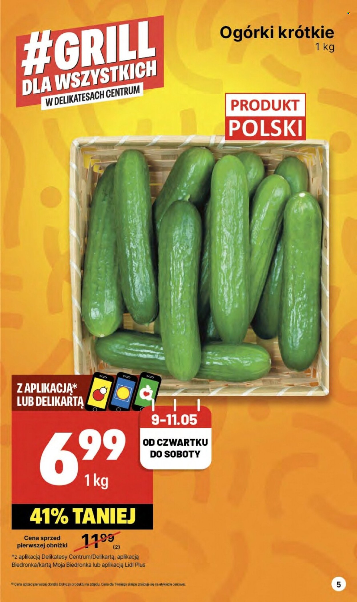 Gazetka Delikatesy Centrum - 9.05.2024 - 15.05.2024. Strona 5