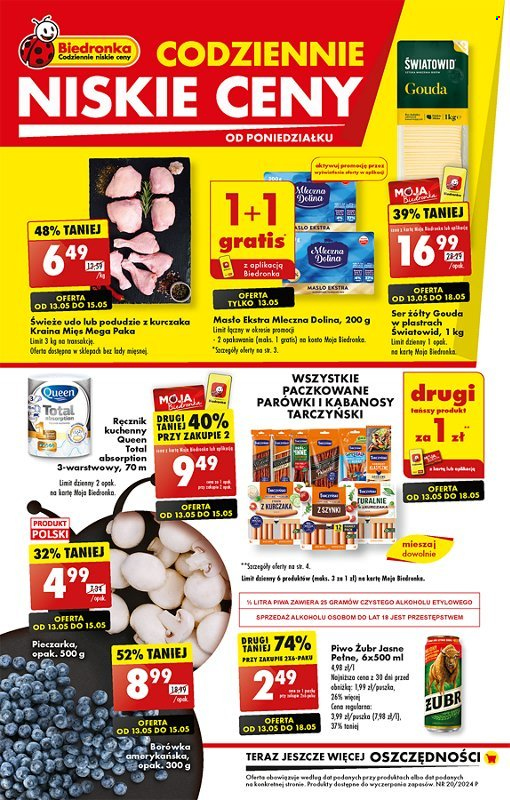 Gazetka Biedronka - 13.05.2024 - 18.05.2024. Strona 1