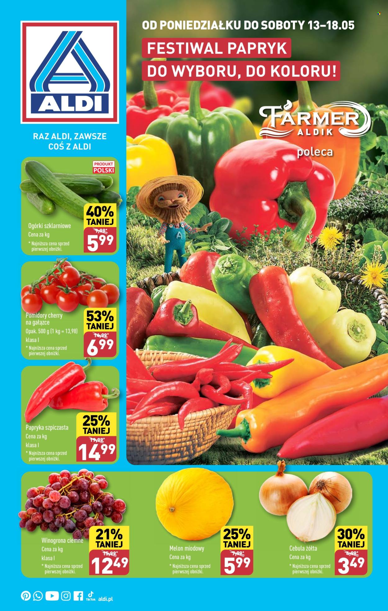 Gazetka ALDI - 13.05.2024 - 18.05.2024. Strona 1