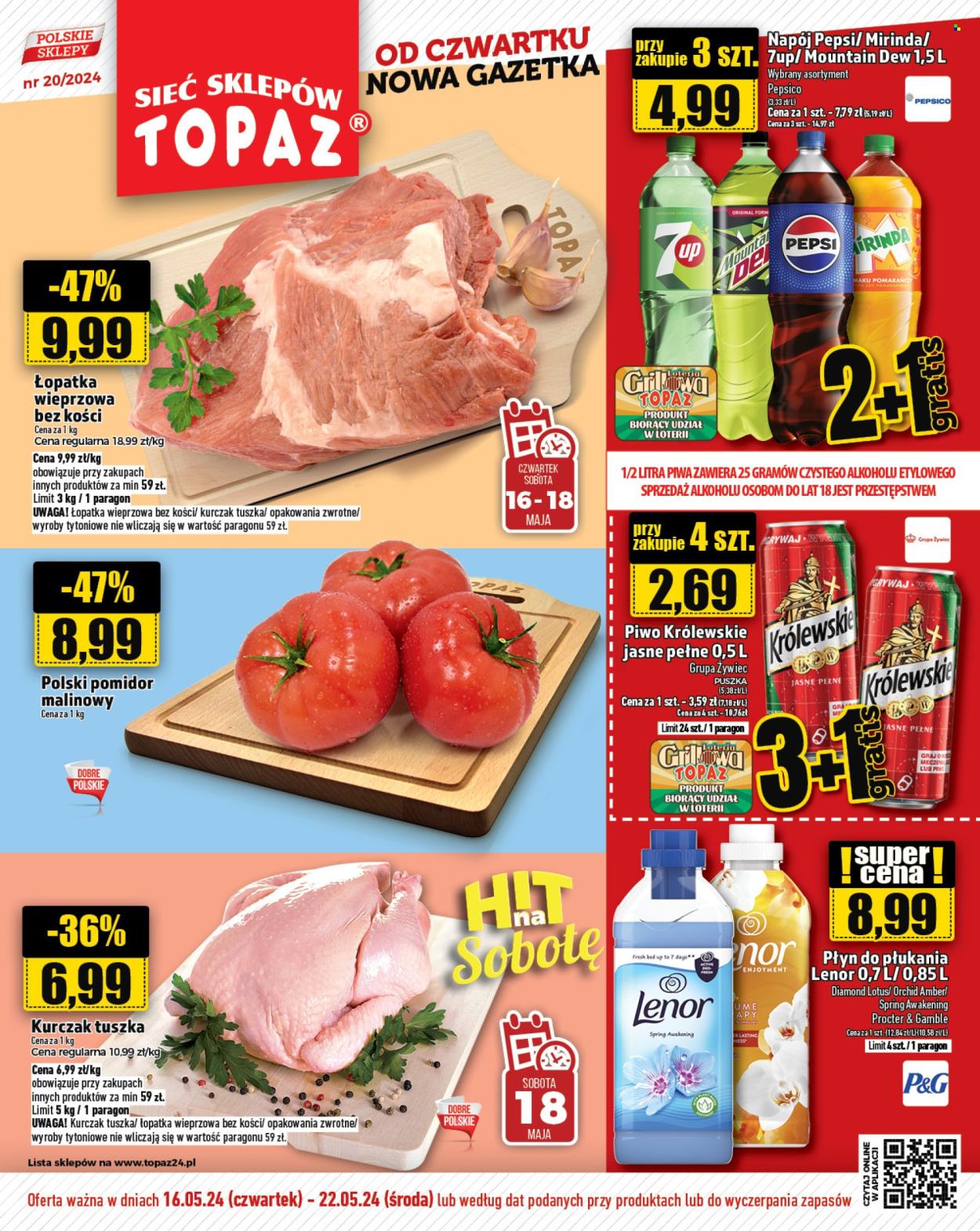 Gazetka Topaz - 16.05.2024 - 22.05.2024. Strona 1