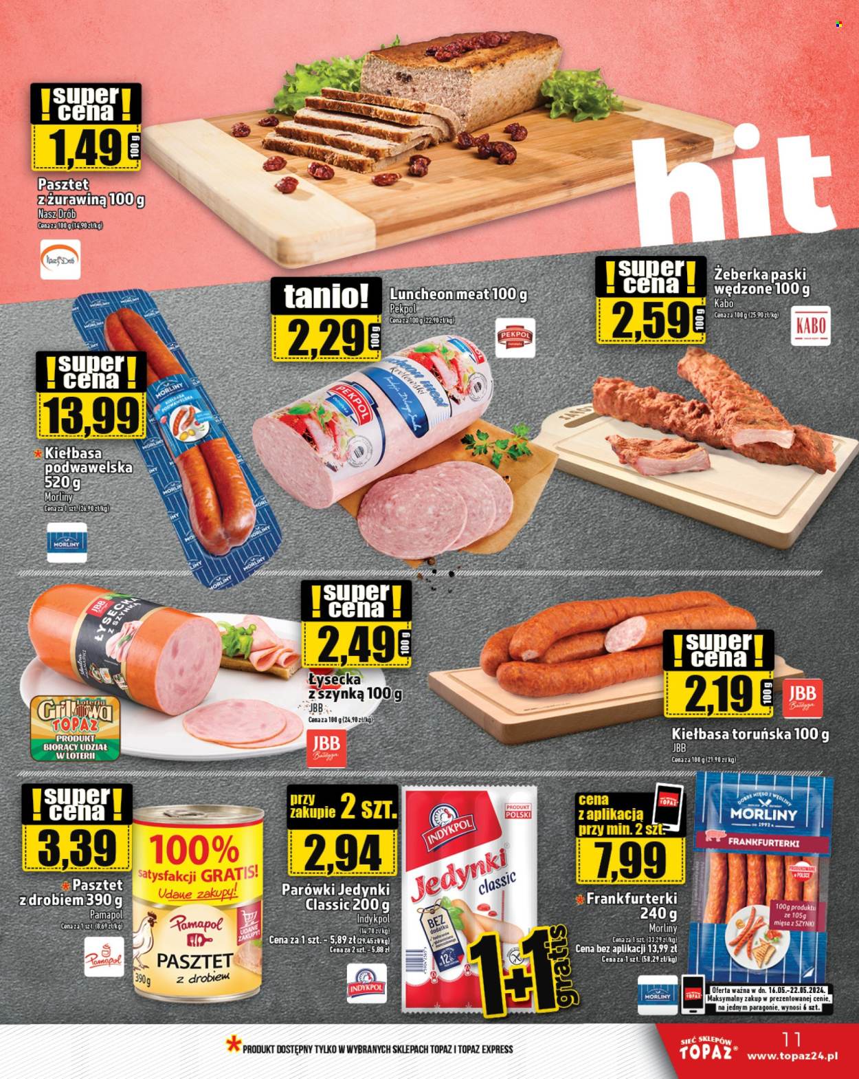 Gazetka Topaz - 16.05.2024 - 22.05.2024. Strona 11