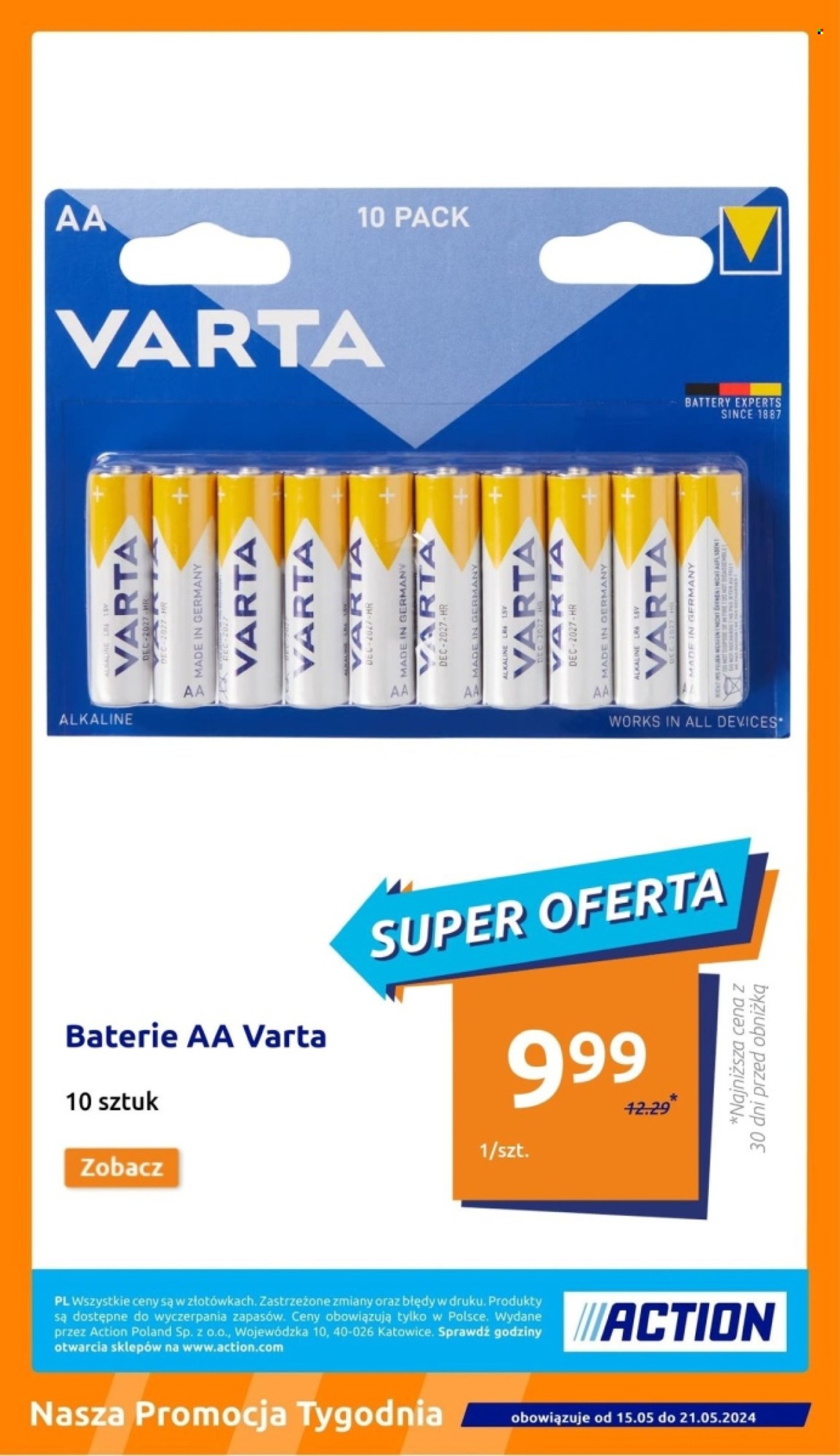 Gazetka Action - 15.05.2024 - 21.05.2024. Strona 20