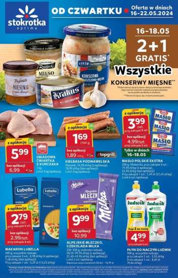 Gazetka Stokrotka Optima - 16.05.2024 - 22.05.2024.