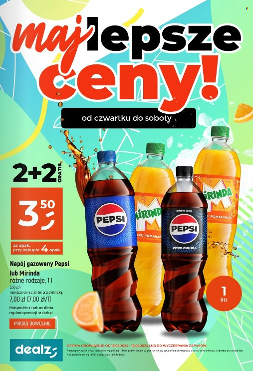 Gazetka Dealz - 16.05.2024 - 18.05.2024. Strona 1