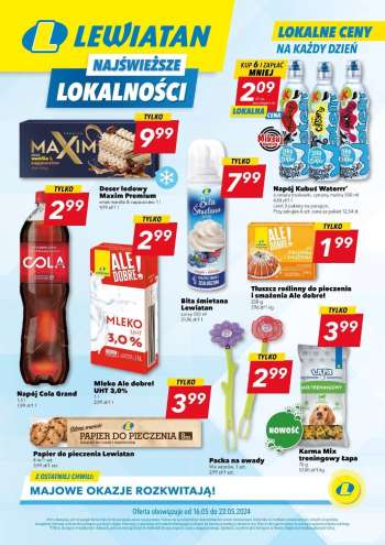 Gazetka Lewiatan - 16.05.2024 - 22.05.2024.
