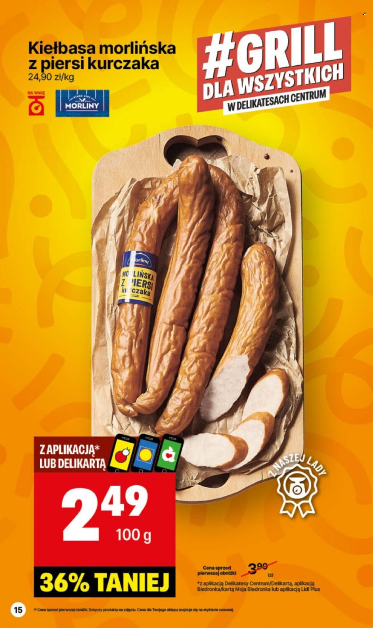 Gazetka Delikatesy Centrum - 20.05.2024 - 26.05.2024. Strona 15
