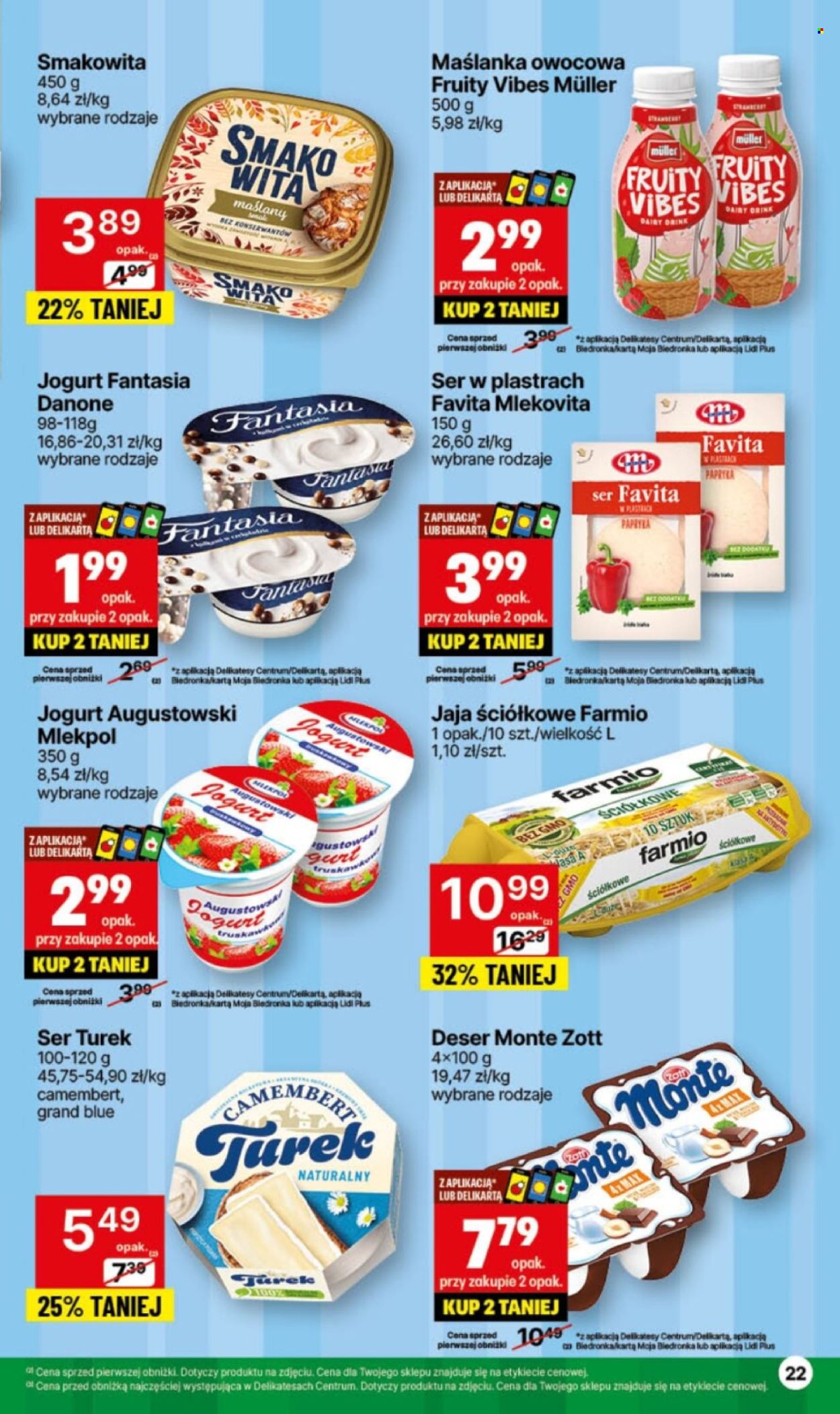 Gazetka Delikatesy Centrum - 20.05.2024 - 26.05.2024. Strona 22