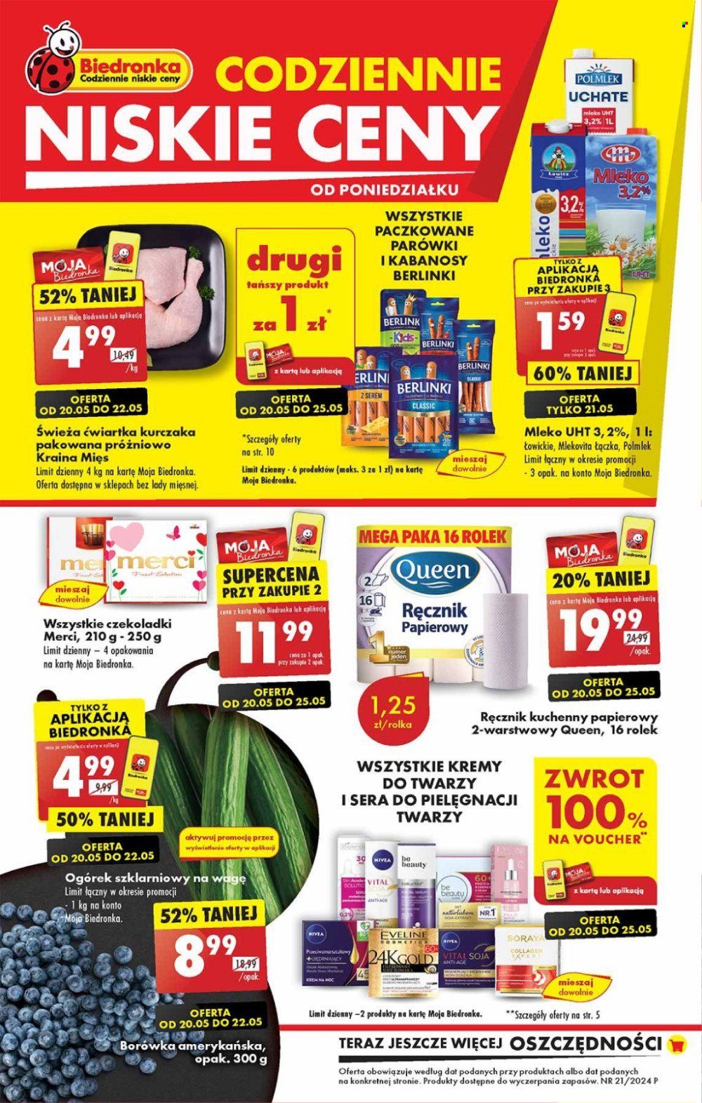 Gazetka Biedronka - 20.05.2024 - 25.05.2024. Strona 1