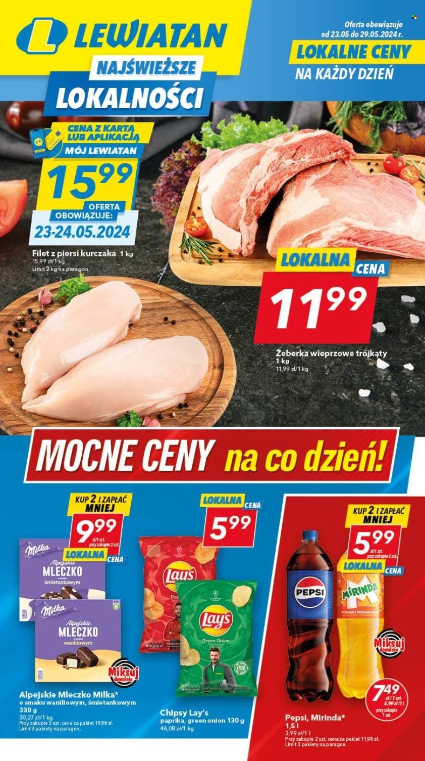 Gazetka Lewiatan - 23.05.2024 - 29.05.2024. Strona 1