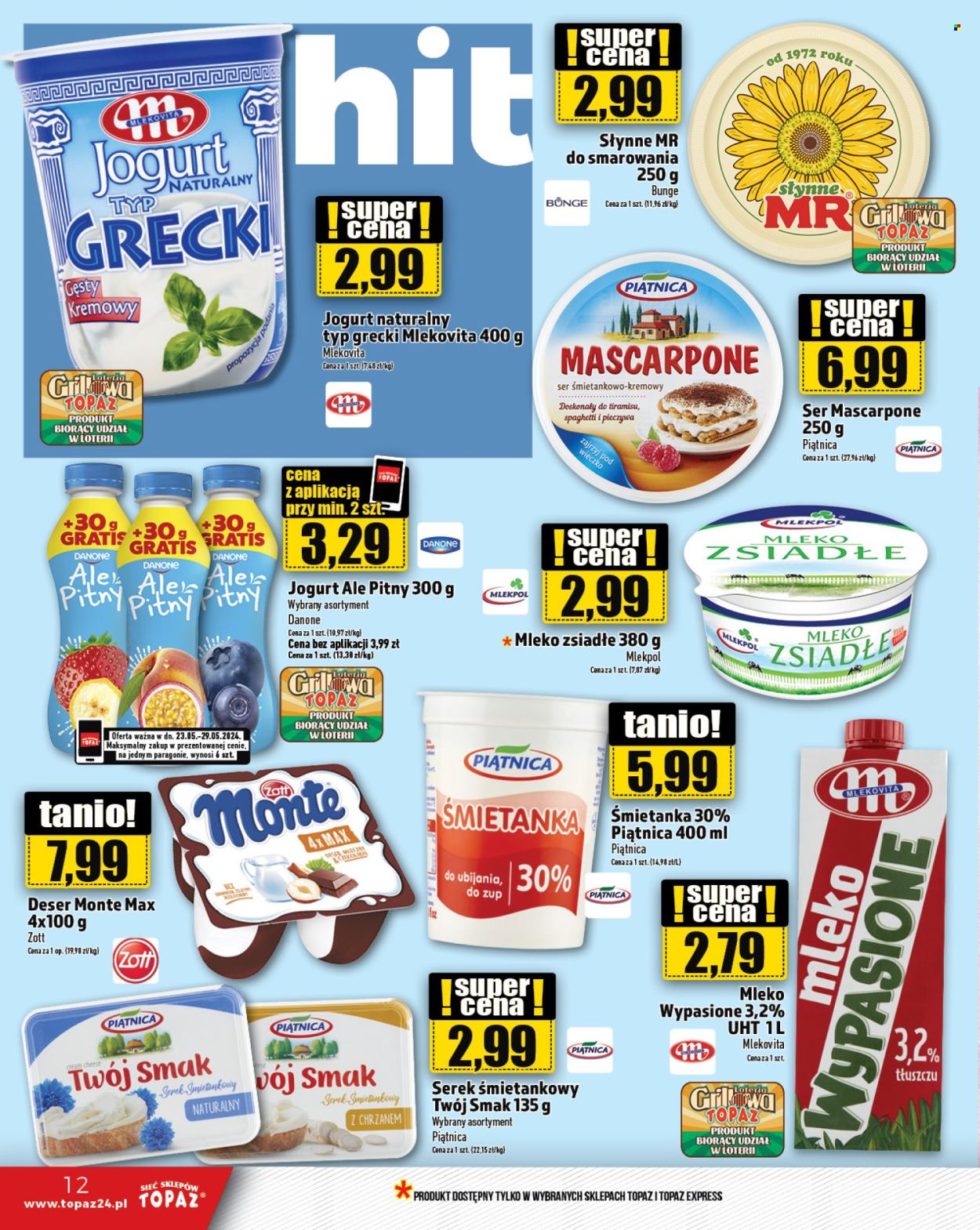 Gazetka Topaz - 23.05.2024 - 29.05.2024. Strona 12