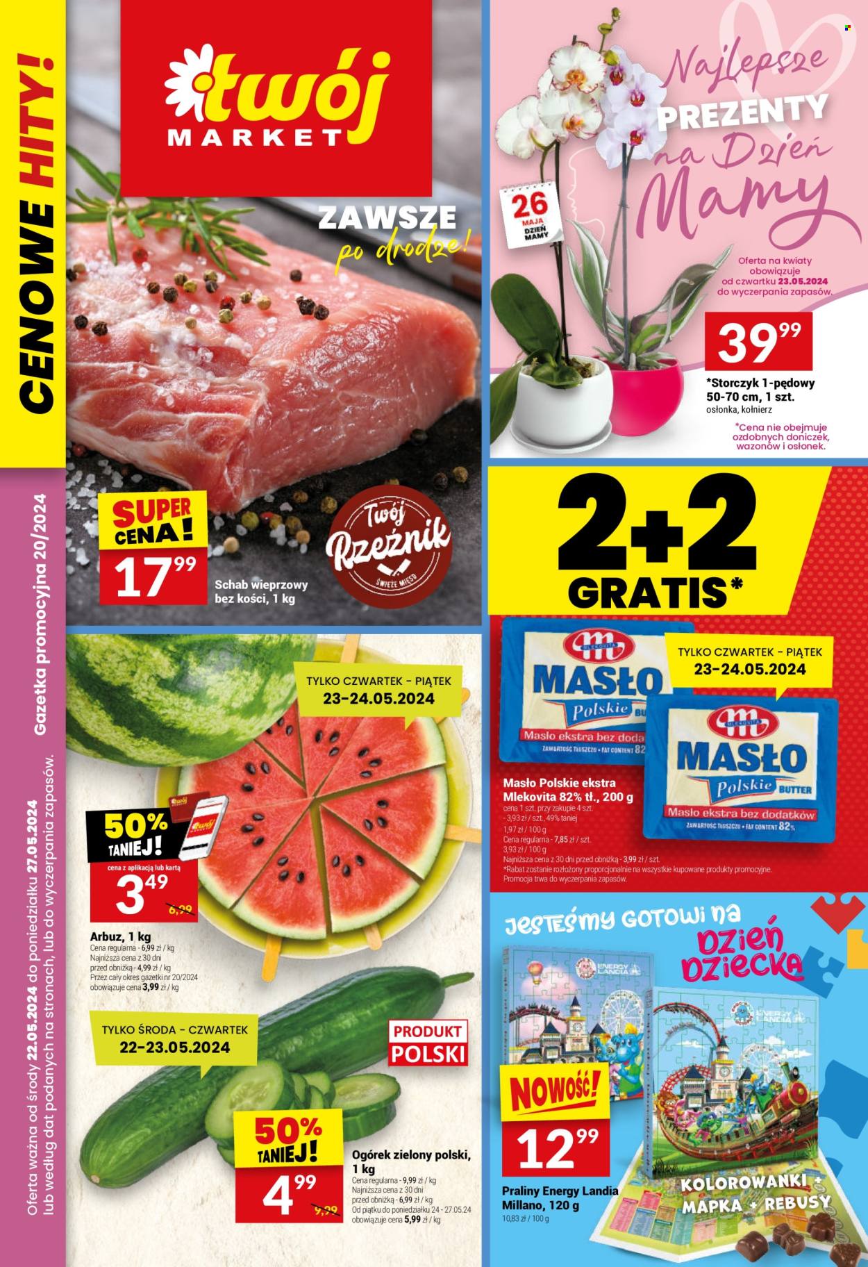 Gazetka Twój Market - 22.05.2024 - 27.05.2024. Strona 1