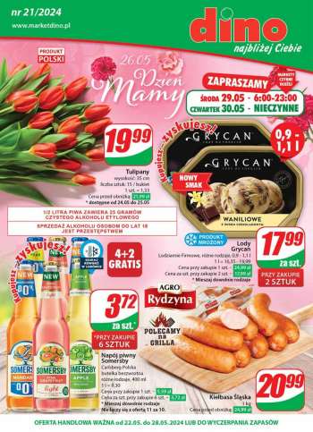 Gazetka Dino - 22.05.2024 - 28.05.2024.