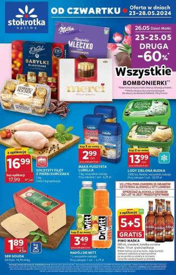 Gazetka Stokrotka Optima - 23.05.2024 - 28.05.2024.