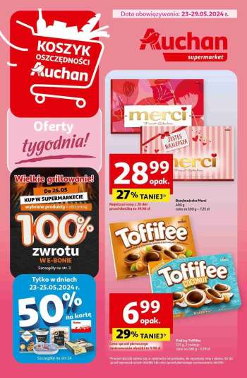 Gazetka Auchan - 23.05.2024 - 29.05.2024.