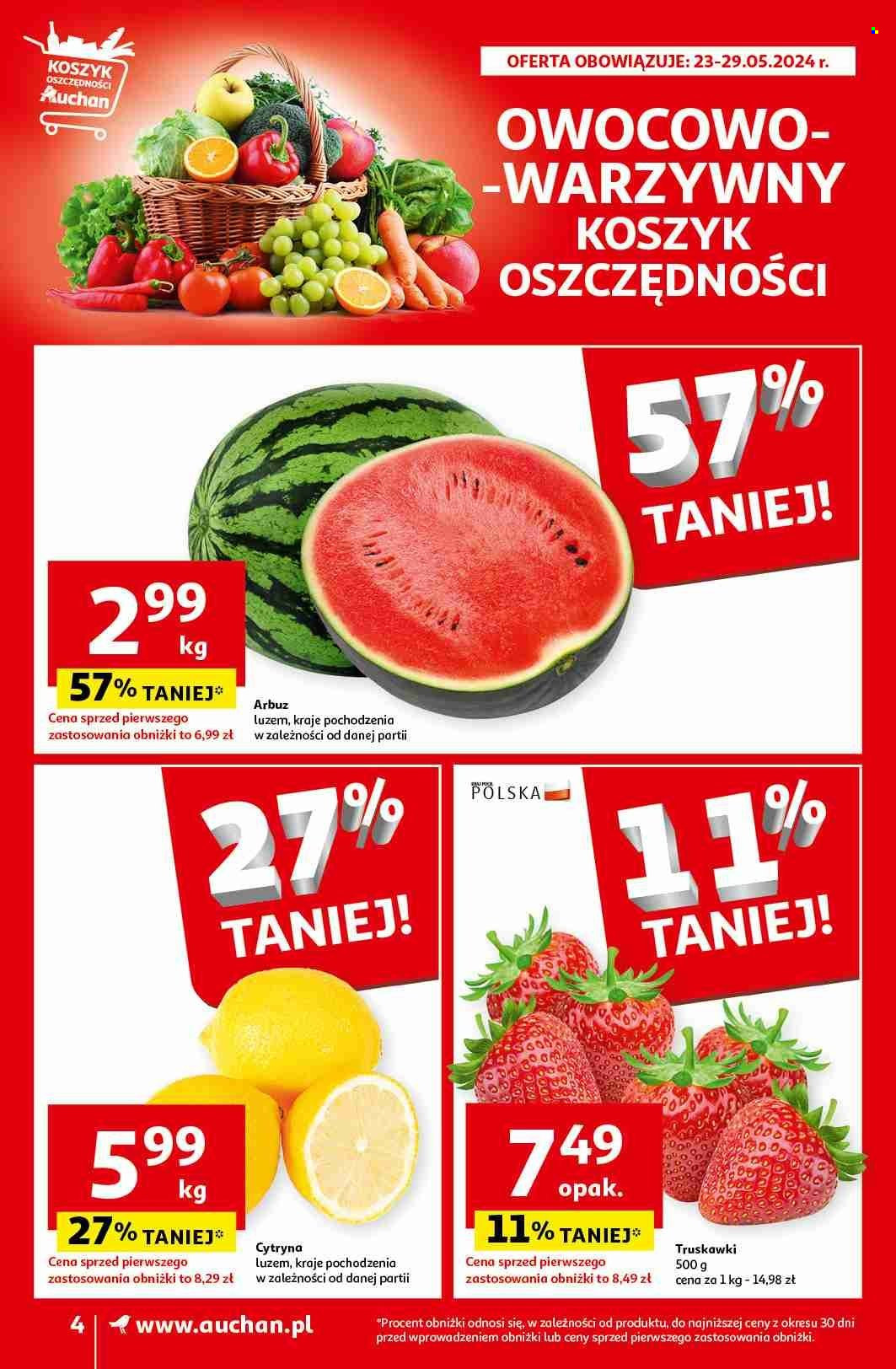 Gazetka Auchan - 23.05.2024 - 29.05.2024. Strona 4