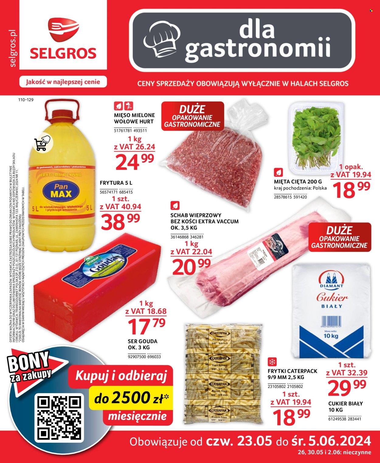 Gazetka Selgros - 23.05.2024 - 5.06.2024. Strona 1