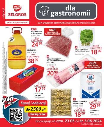 Gazetka Selgros - 23.05.2024 - 5.06.2024.