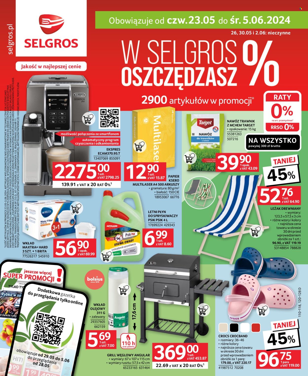 Gazetka Selgros - 23.05.2024 - 5.06.2024. Strona 1