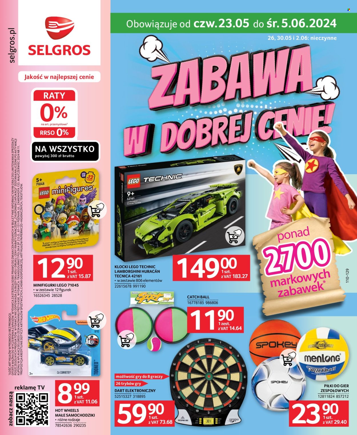 Gazetka Selgros - 23.05.2024 - 5.06.2024. Strona 1