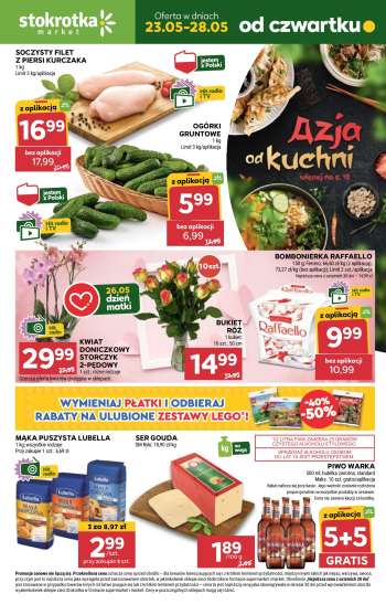 Gazetka Stokrotka Market - 23.05.2024 - 28.05.2024.