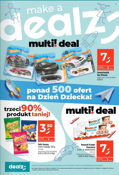Gazetka Dealz - 23.05.2024 - 1.06.2024. Strona 1