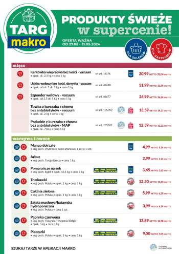 Gazetka Makro - 27.05.2024 - 31.05.2024.