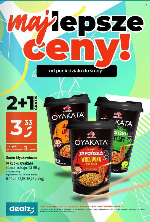 Gazetka Dealz - 27.05.2024 - 29.05.2024. Strona 1