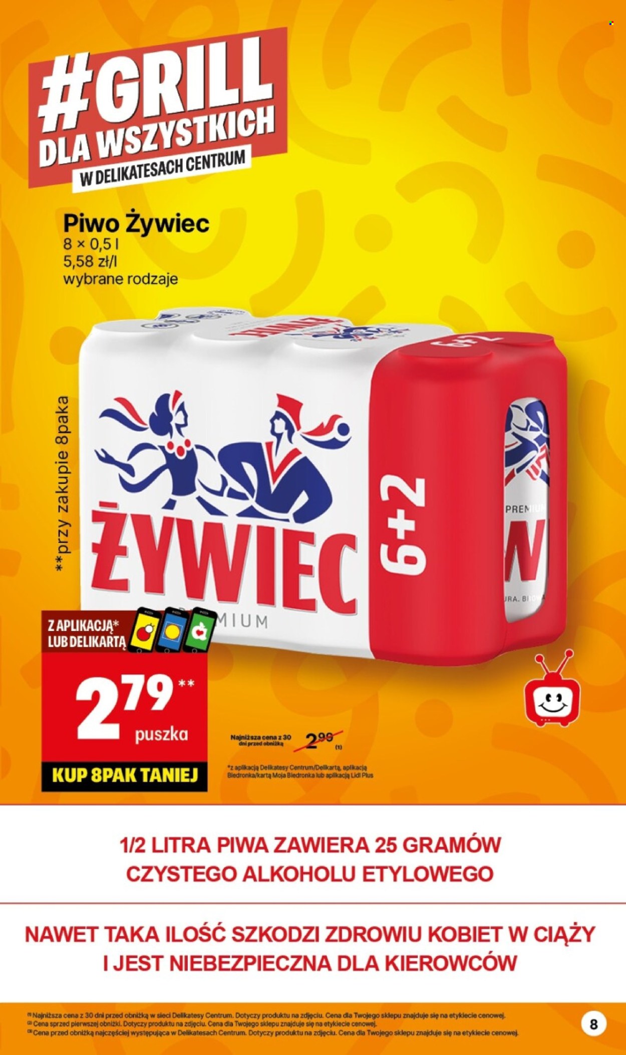Gazetka Delikatesy Centrum - 27.05.2024 - 2.06.2024. Strona 8