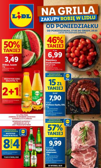 Gazetka Lidl - 27.05.2024 - 29.05.2024.